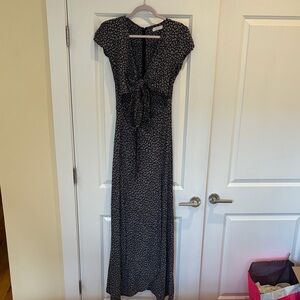 Flynn Skye Black Floral Maxi Dress